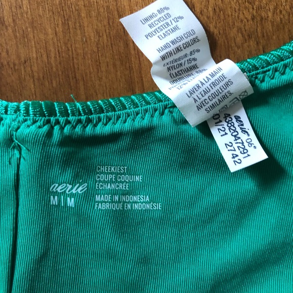 Aerie high rise cheeky bikini bottoms - Picture 3 of 4